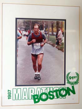 1987 David 9st Boston Marathon